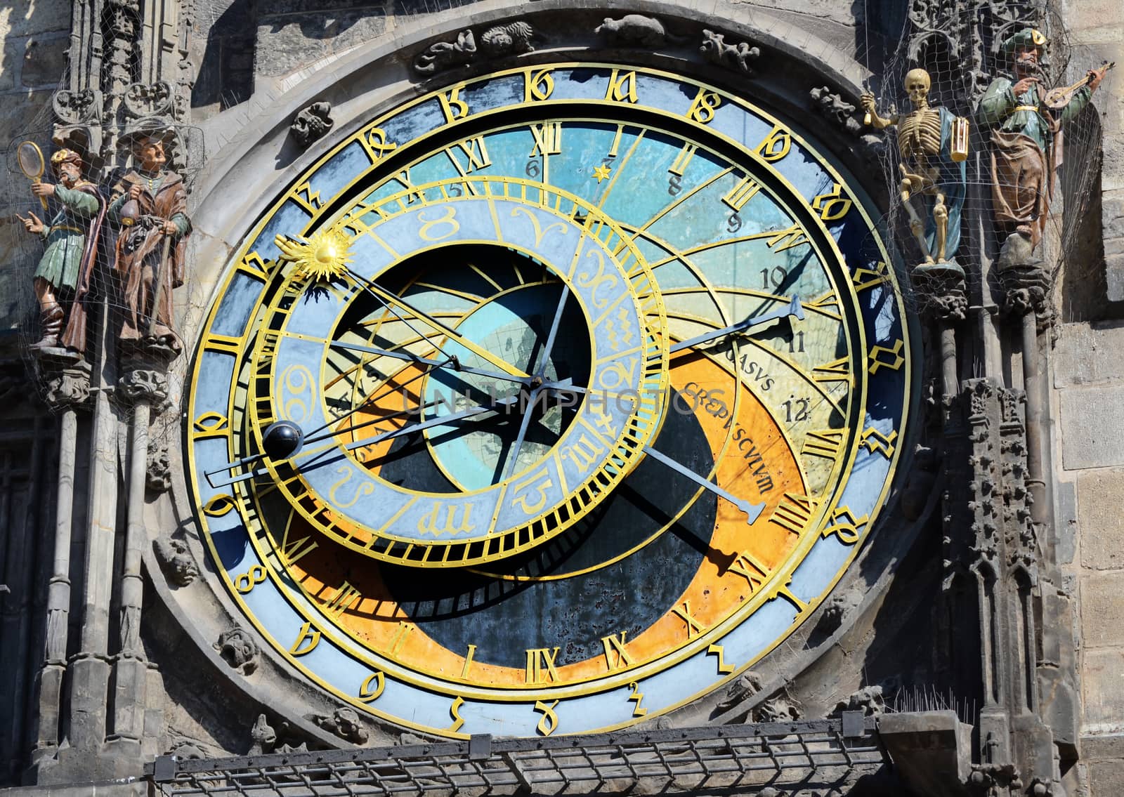 Astronomical clock, Prague by sarkao