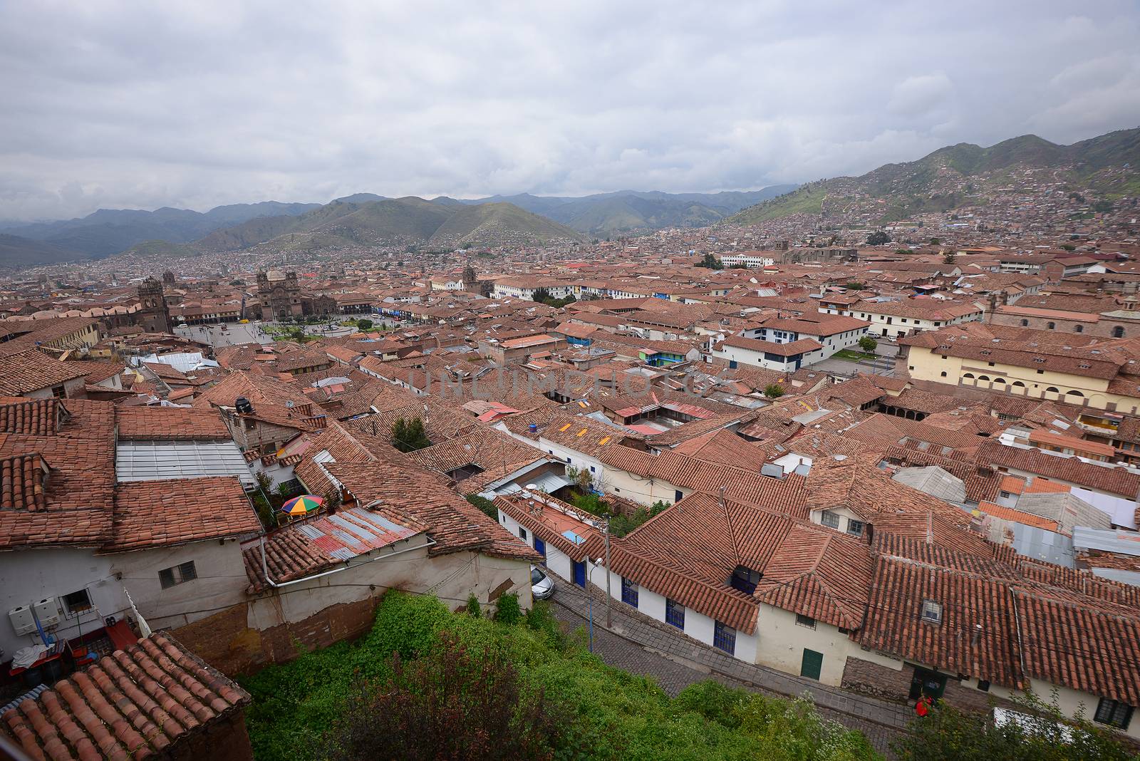 Cusco city in Peru