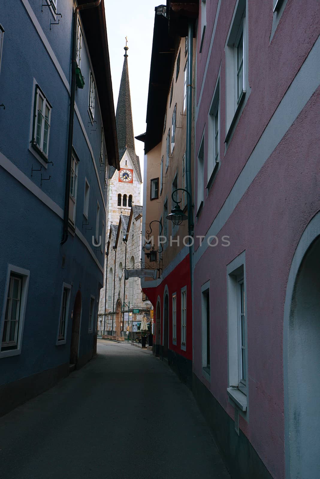 Chuch in Hallstat by porbital