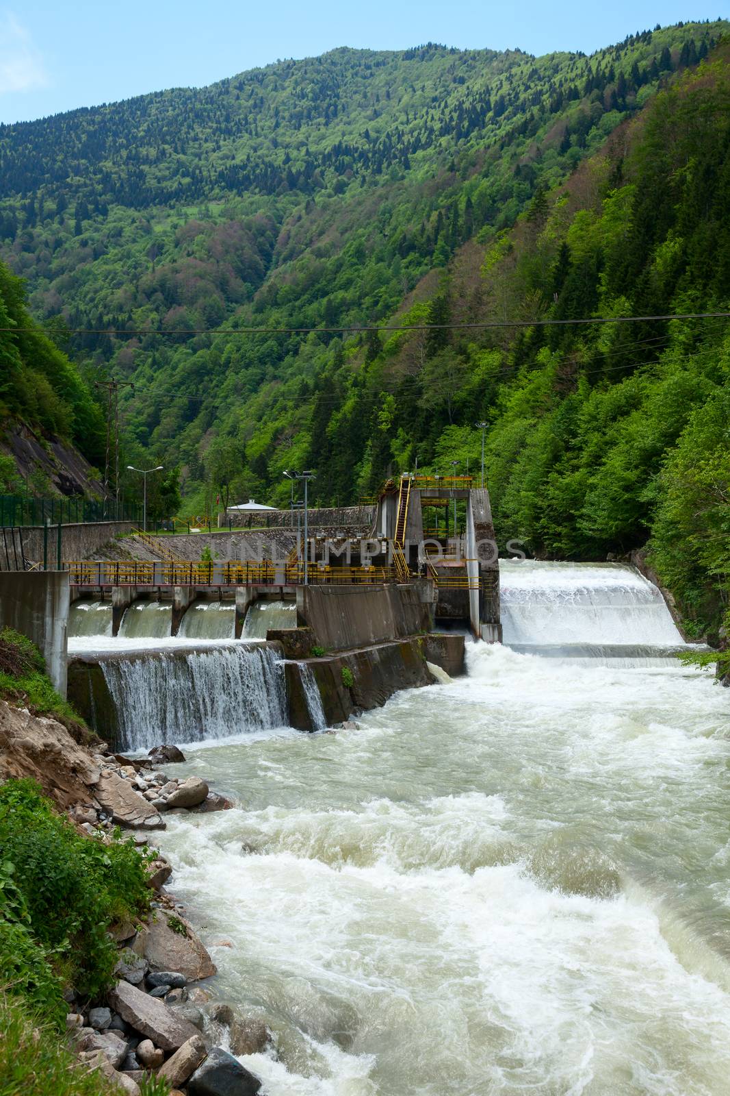 Hydroelectric power station by naumoid