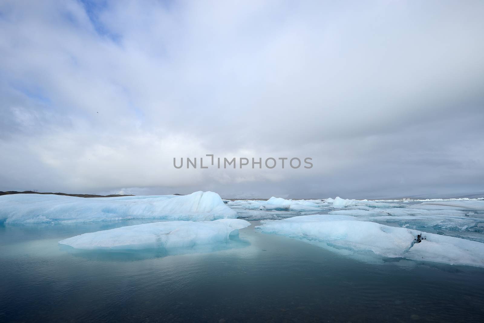 iceberg float in a lake by porbital