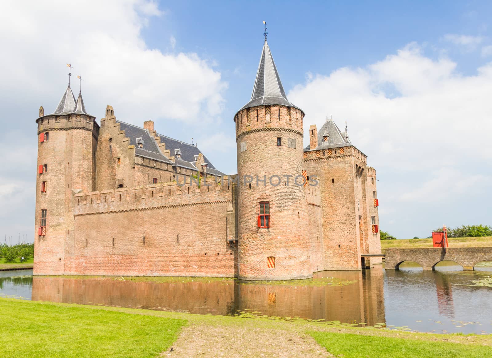 Muiderslot, medieval castle in Muiden, The Netherlands