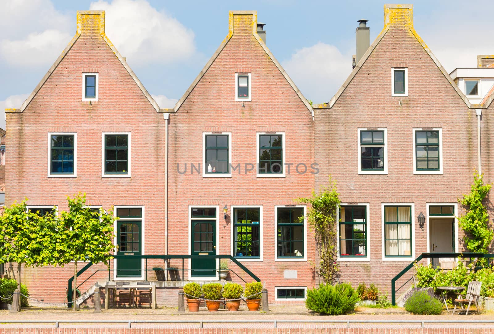 Traditional houses in the Netherlands