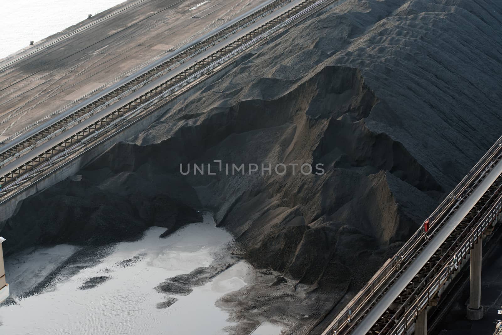 coal ready for production of electric energy