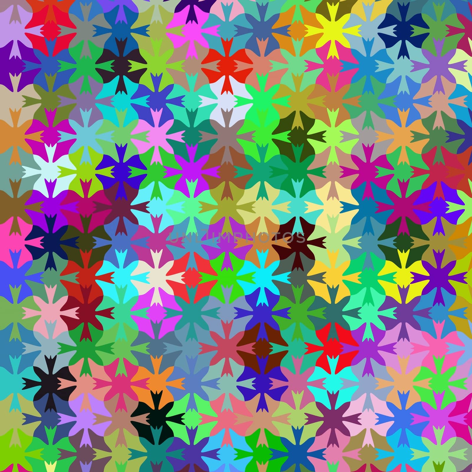 Colorfull pazzle background  by Guru3D