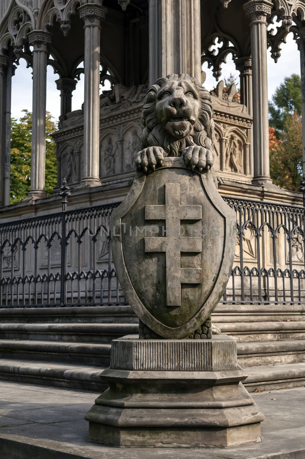 Mausoleum of Aleksandra and Stanislaw Kostka Potocki in Wilanow, Warsaw.