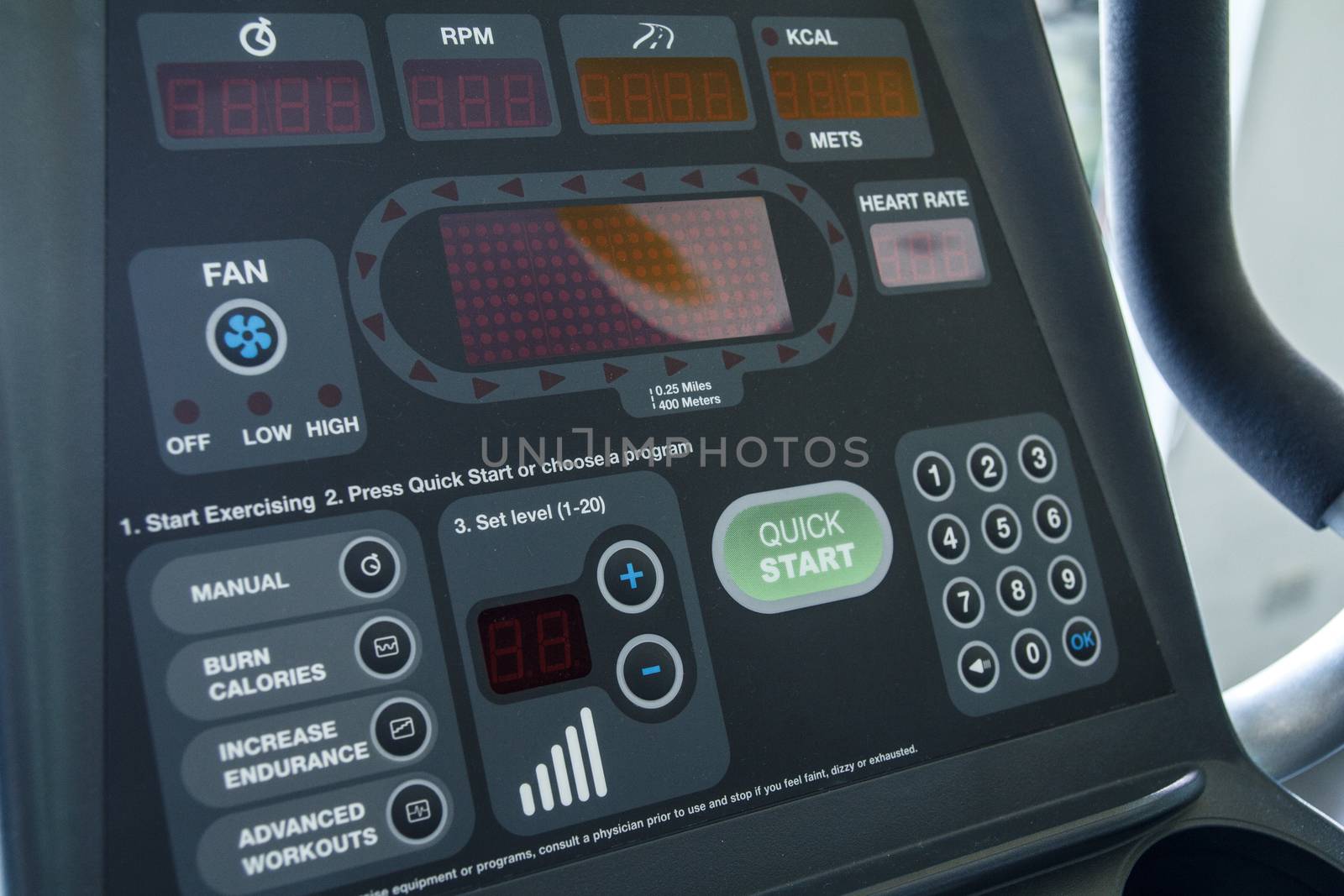 Dashboard of Bicycles in gyms