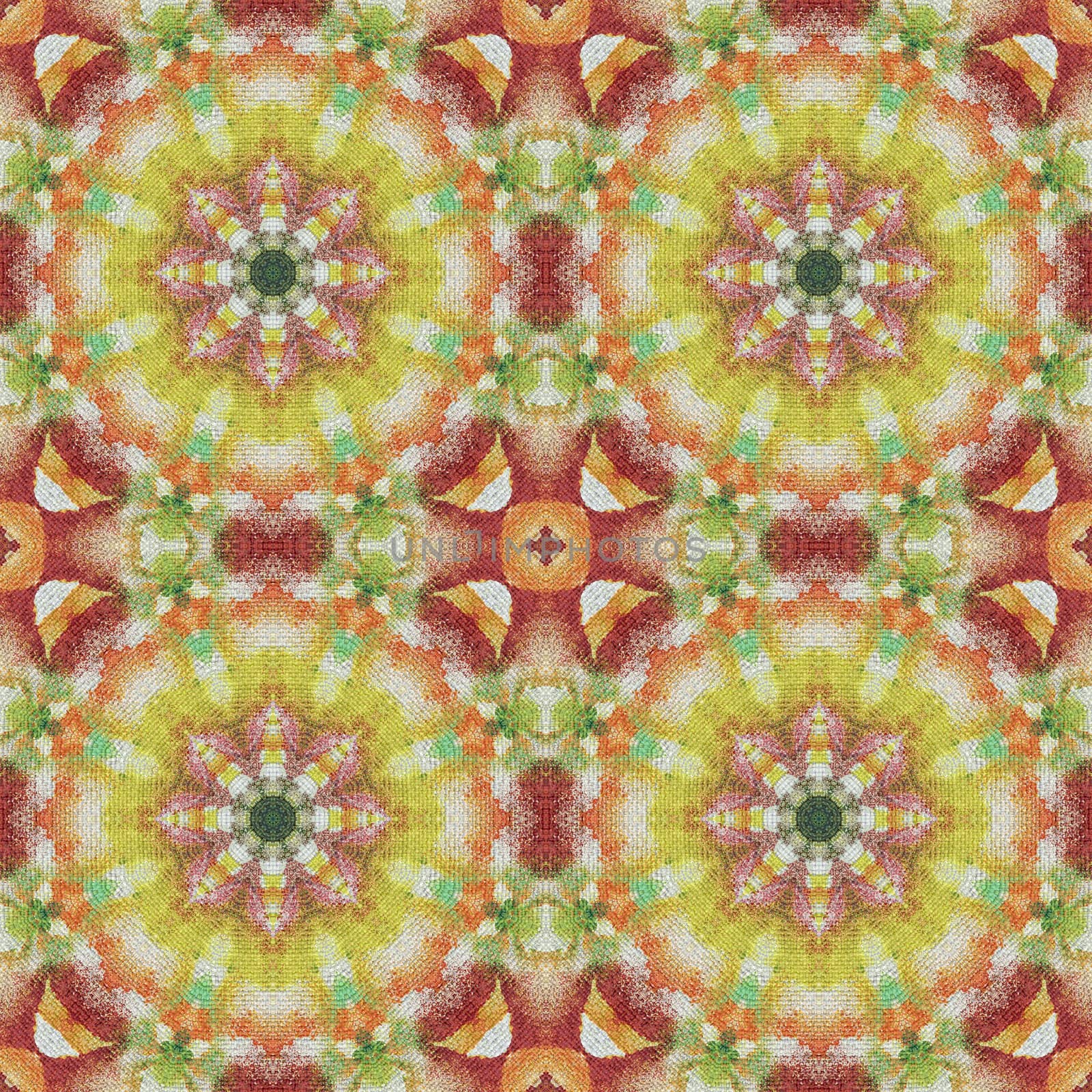 Artistic background, seamless abstract floral pattern, paintings on canvas