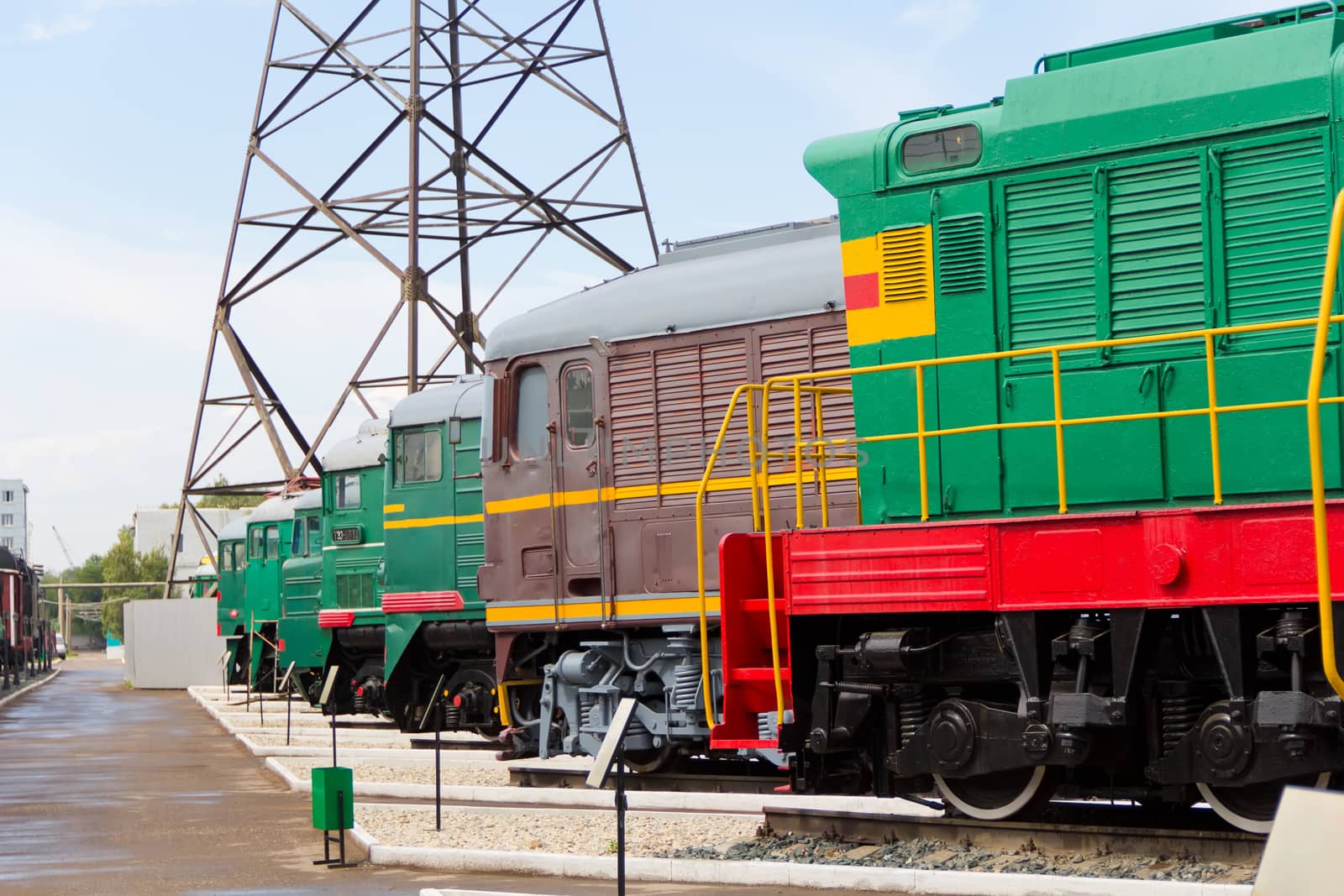 Photo of Russian rail road locomotive in Samara