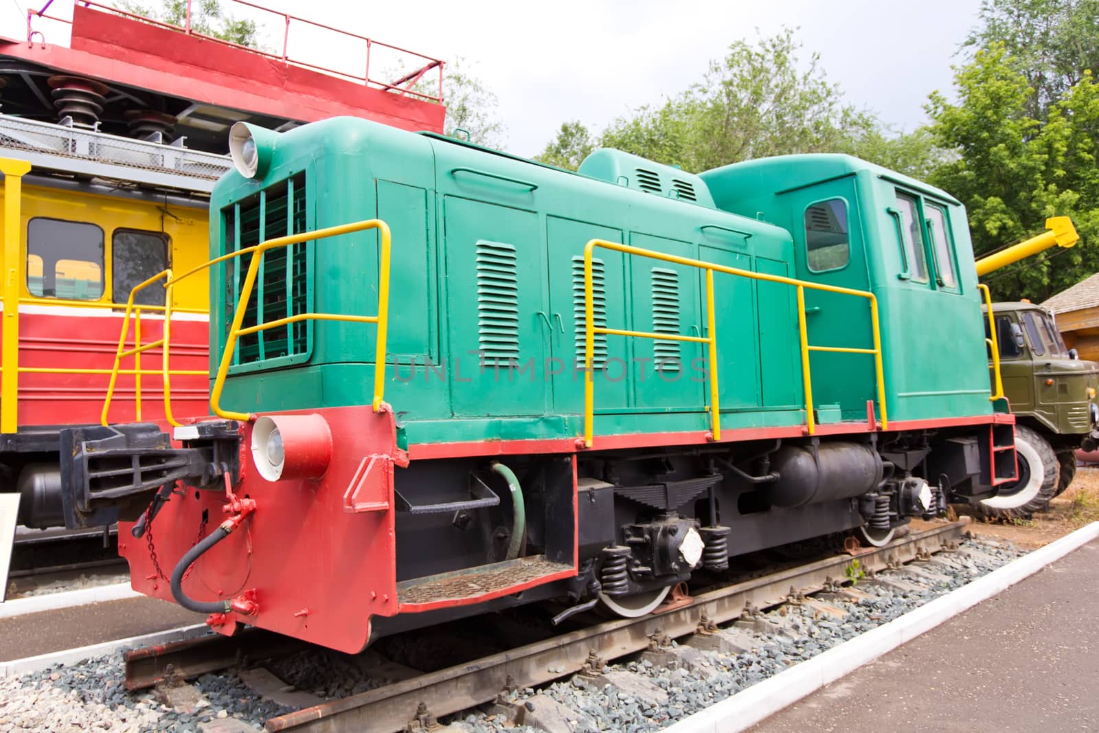 Photo of Russian rail road locomotive in Samara