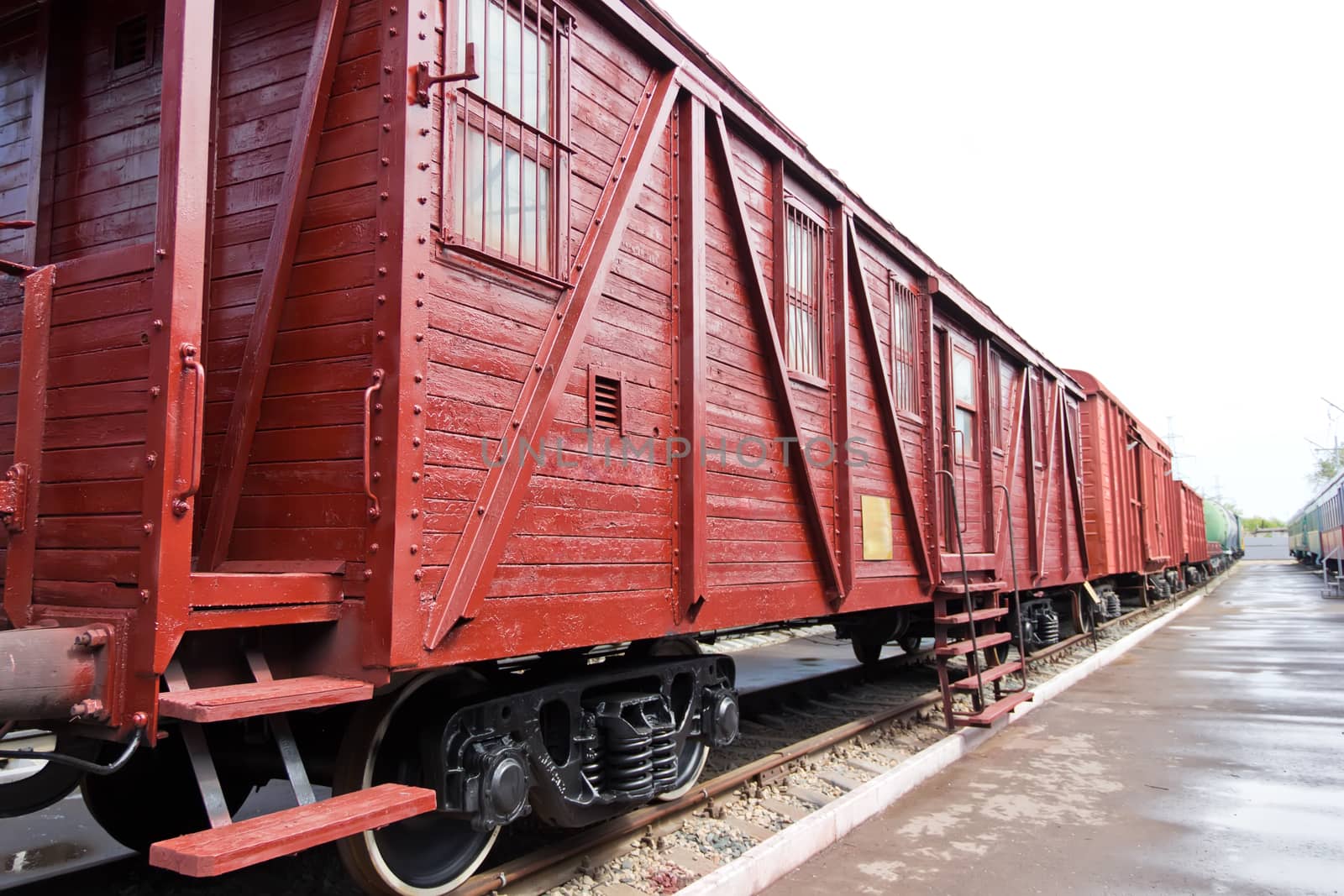 Photo of the Russian rail road coach