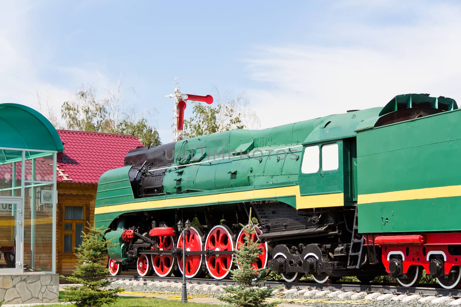 Photo of Russian rail road locomotive in Samara