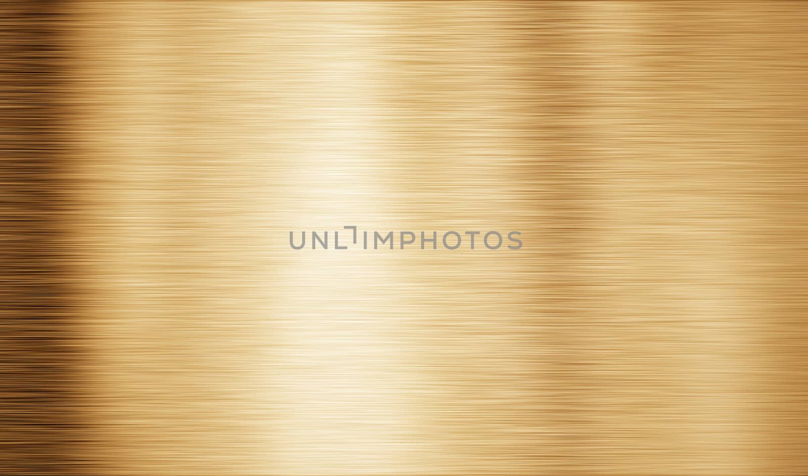 Brushed metal texture abstract background in Gold