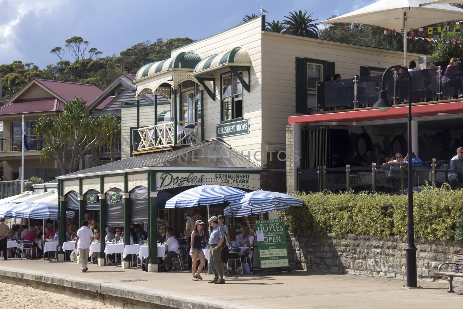 Sydney, Australia- 23th March 2013: Doyle's restaurant in Watson's Bay. The reataurant has been run by 5 generations of the Doyle family since opening in 1885.