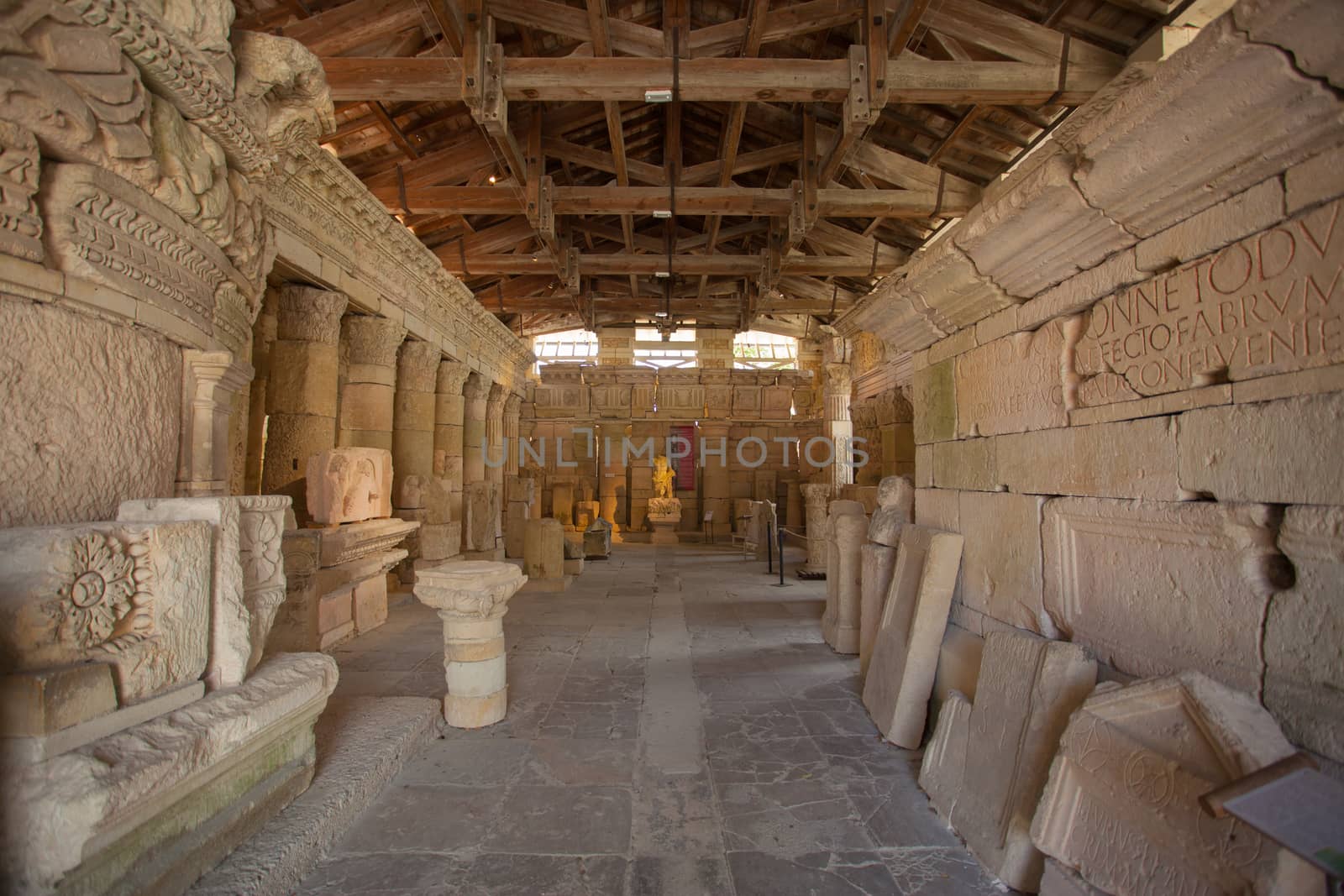 Roman archeological finds in Saintes France