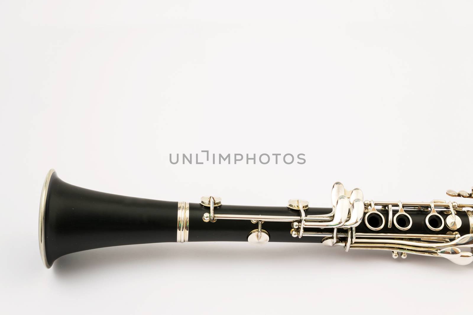 Still life of a clarinet