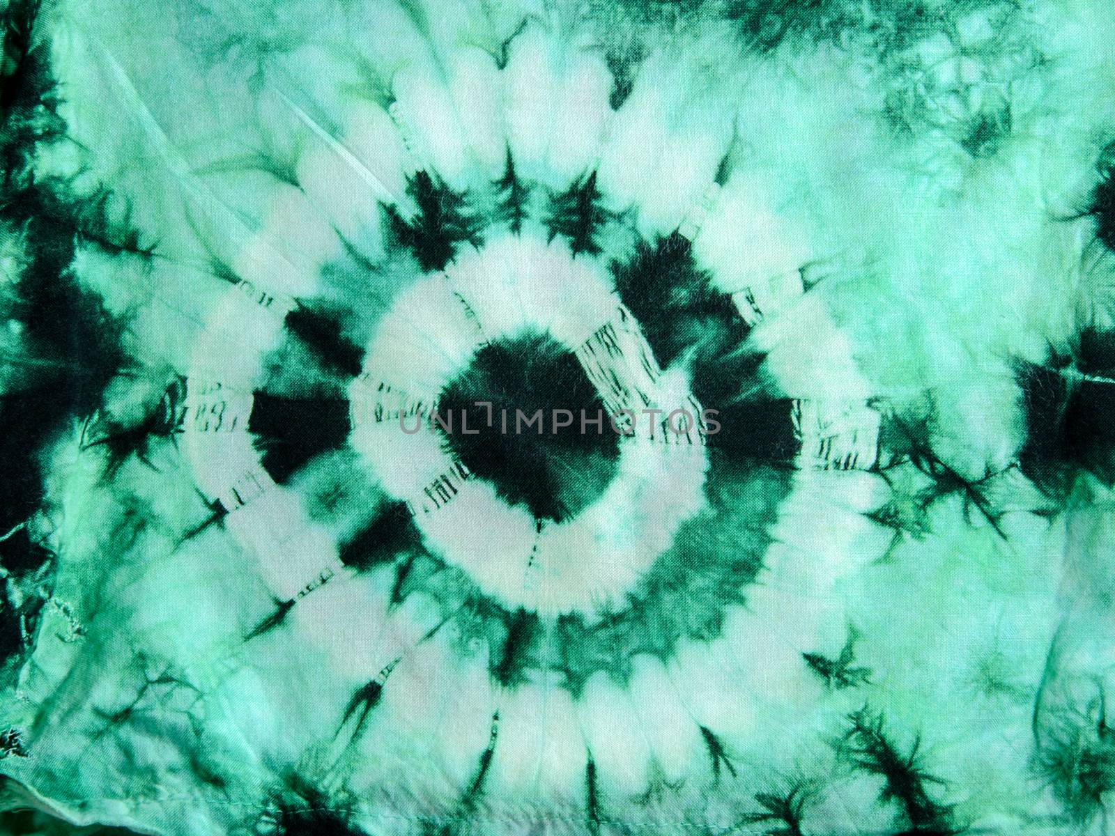 Texture tie dyed fabric by NuwatPhoto