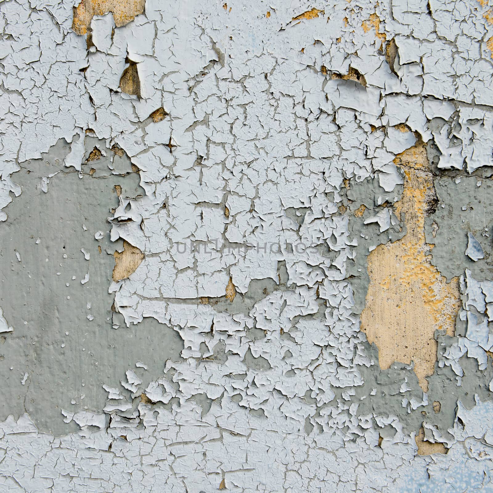old cracked paint on the wall  by opasstudio