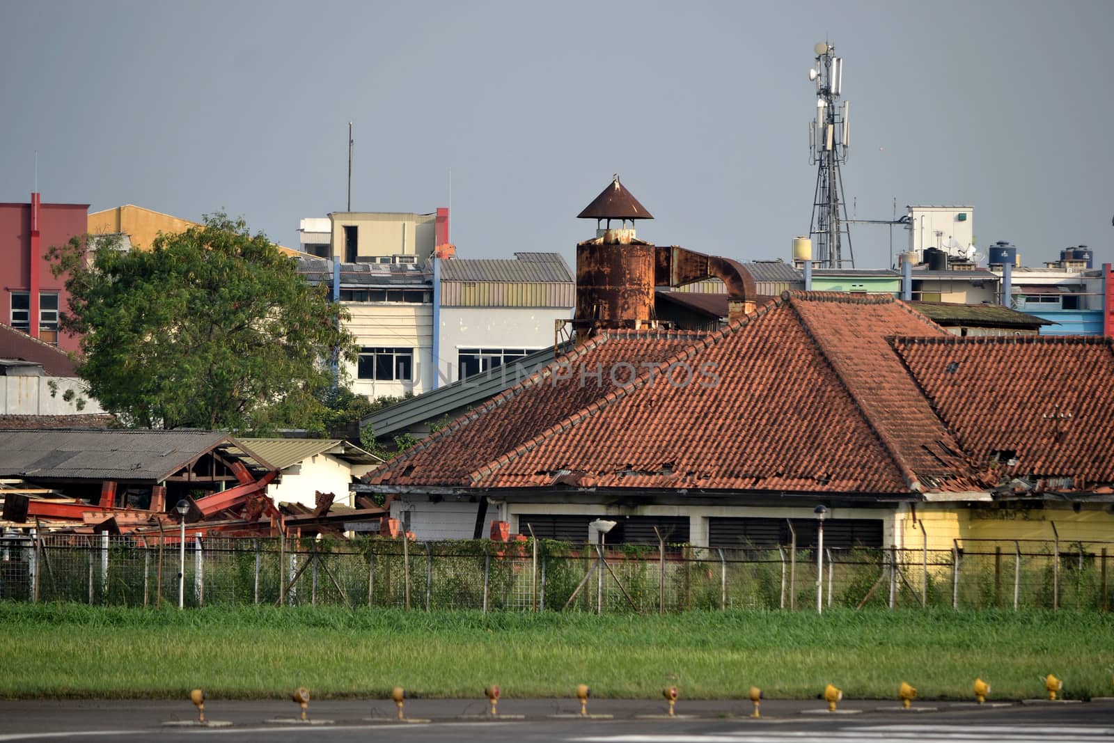 old warehouse that located beside husein sastranegara airport bandung