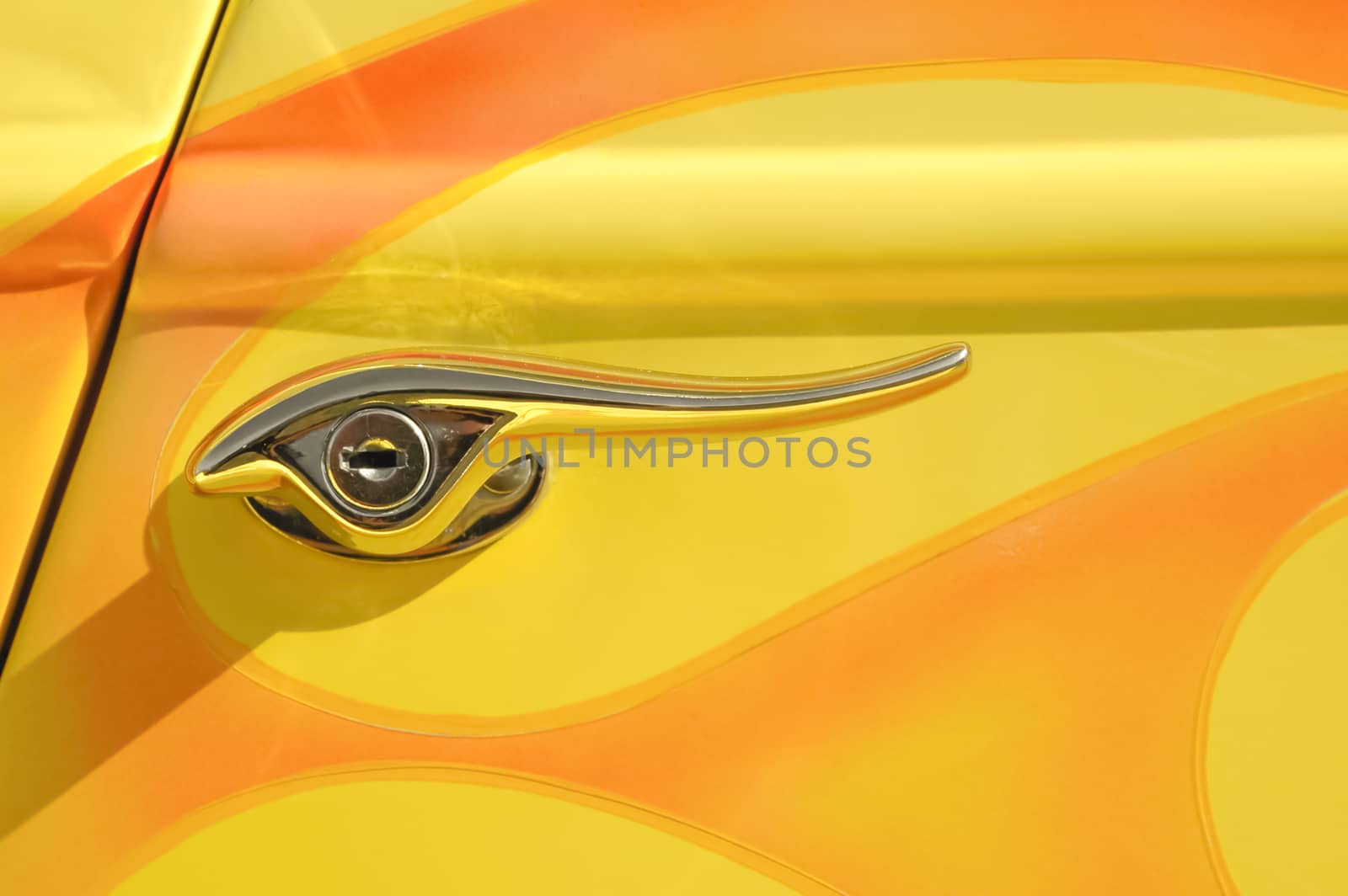 yellow door lever by nelsonart