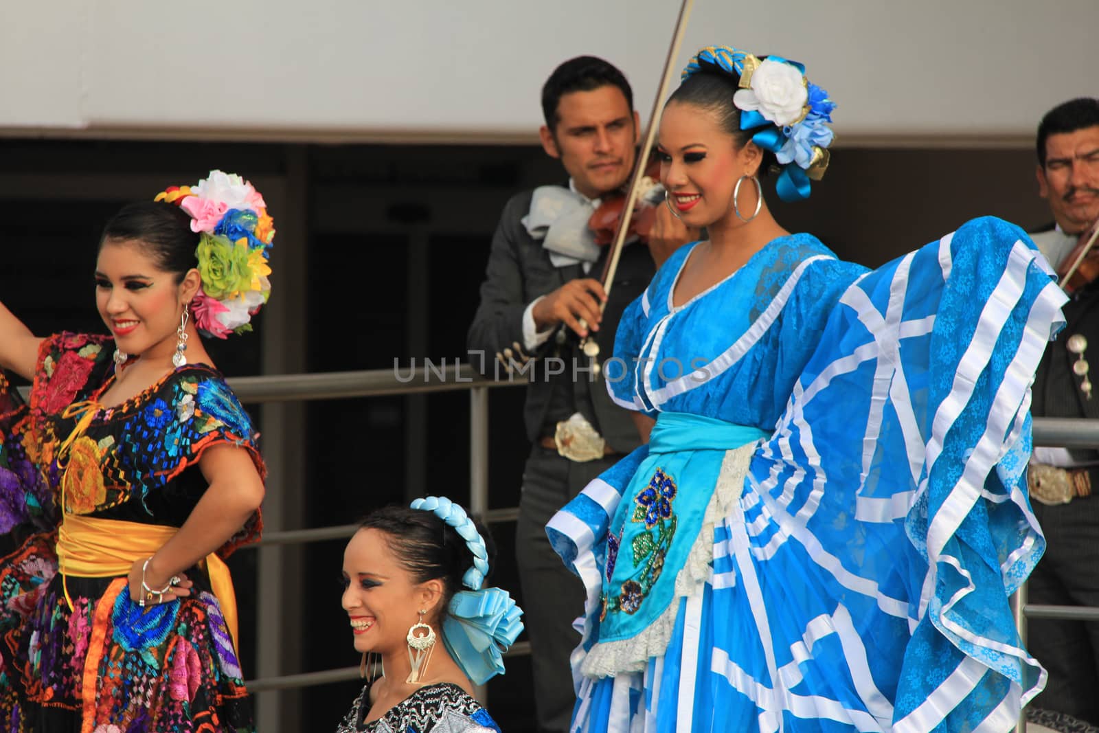 Mexican dancers performing on stage in Puerto Vallarta, Mexico
07 Dec 2012
No model release
Editorial only