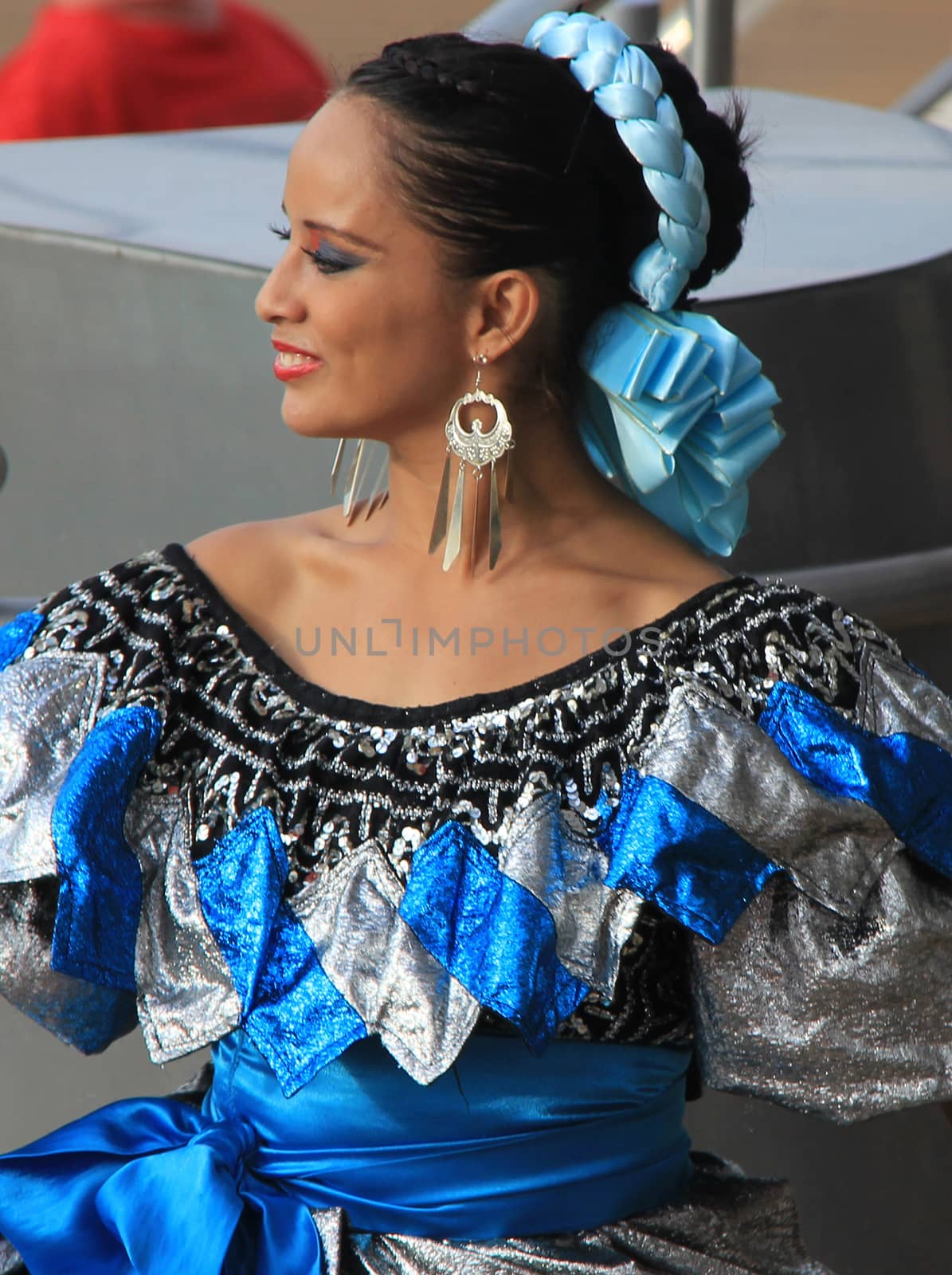 A Mexican dancer performing on stage at a carnaval in Puerto Vallarta, Mexico
07 Dec 2012
No model release
Editorial only