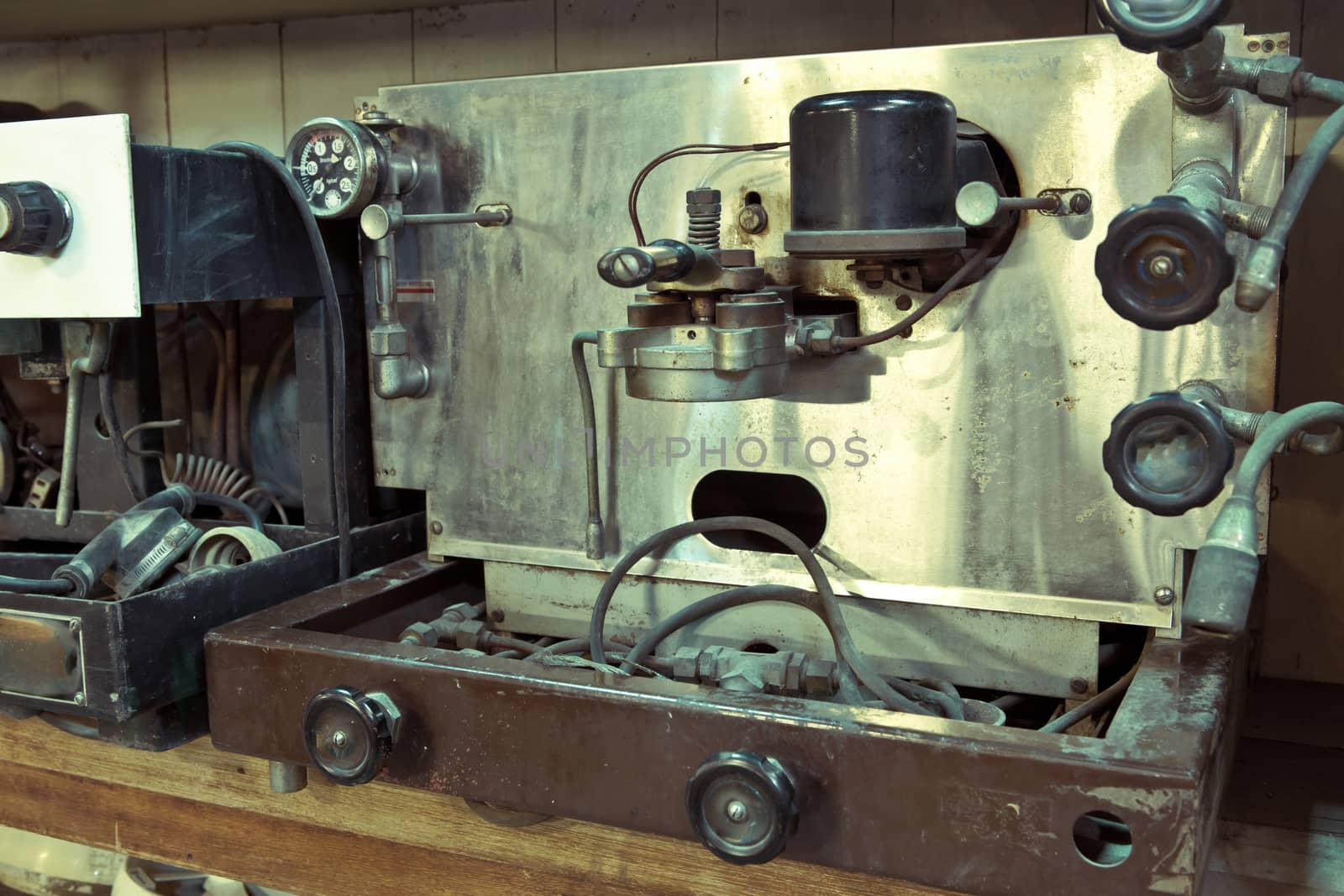 espresso coffee vintage machine