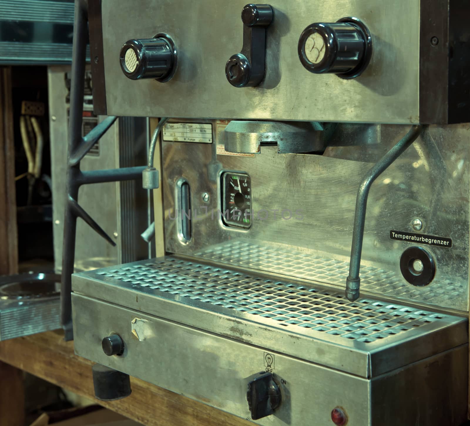 espresso coffee vintage machine