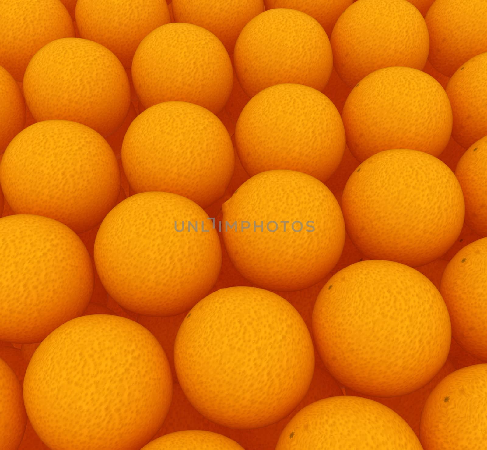 Many oranges are beautiful orange background 