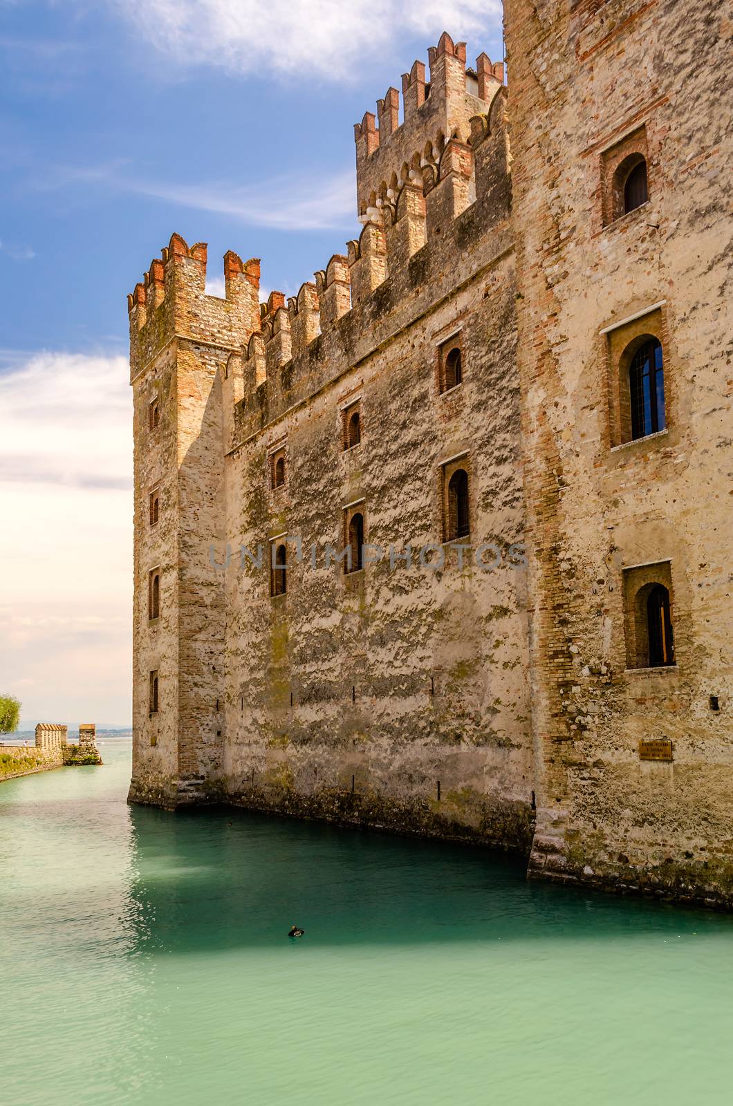 Scaliger Castle, Sirmione, Italy by marcorubino