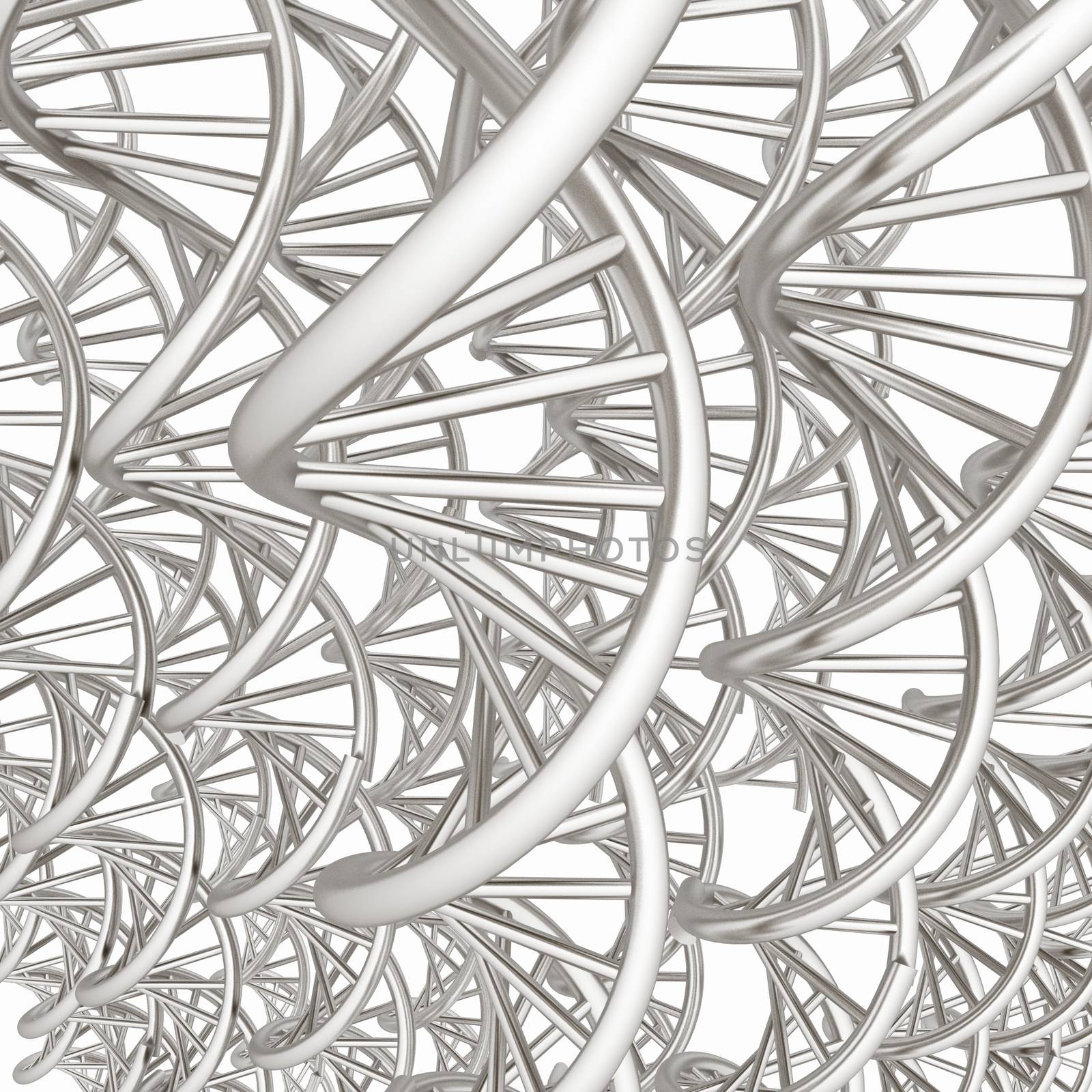 DNA structure model background