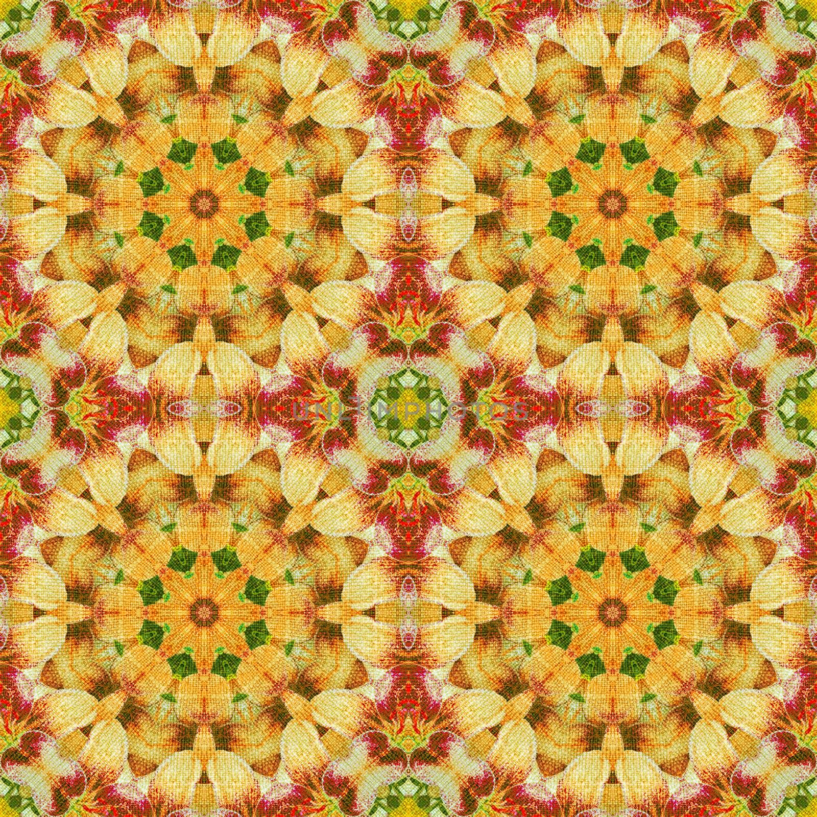 Artistic background, seamless abstract floral pattern, paintings on canvas
