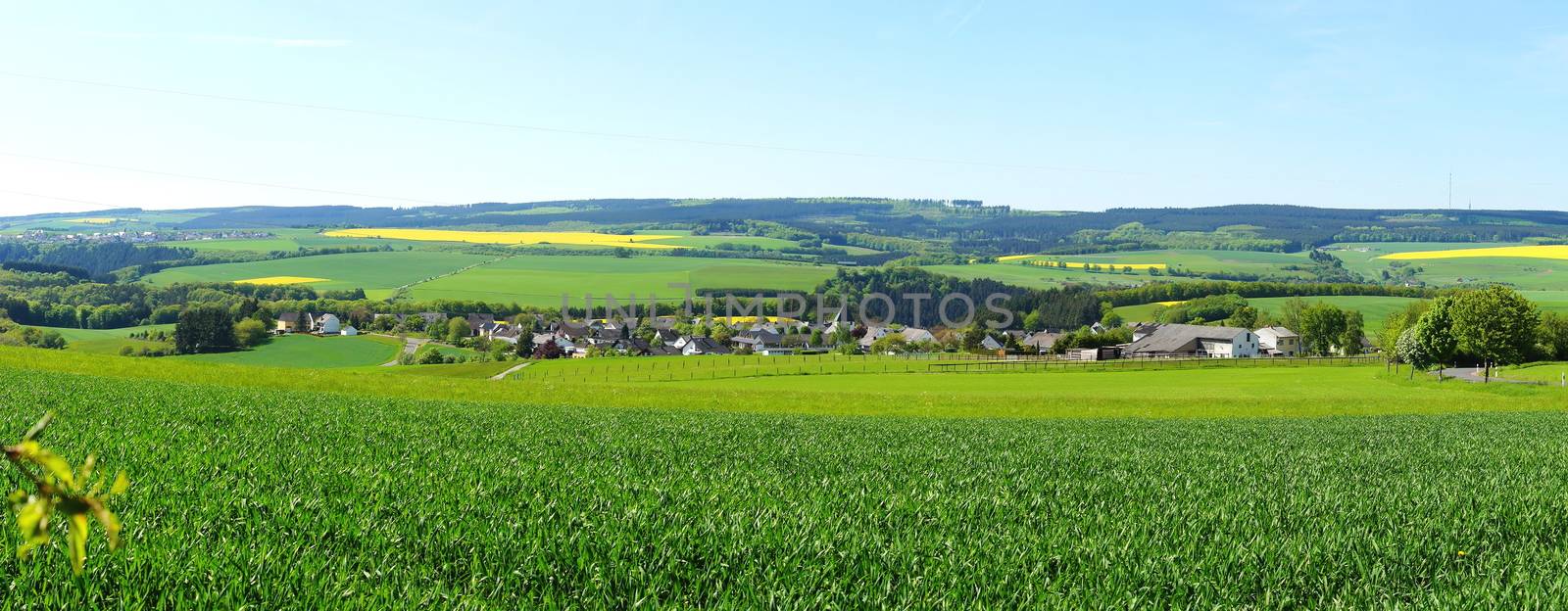 Morbach Weiperath im Hunsrück Panorama