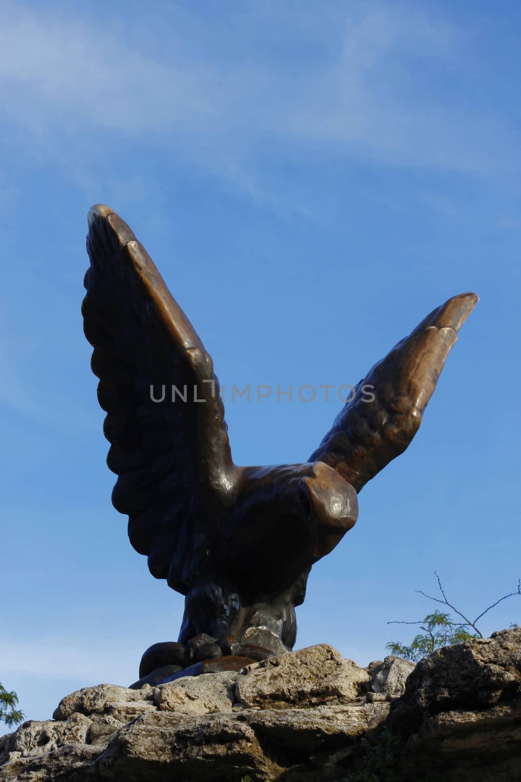The Eagle. Pyatigorsk Emblem. Northern Caucasus landmarks