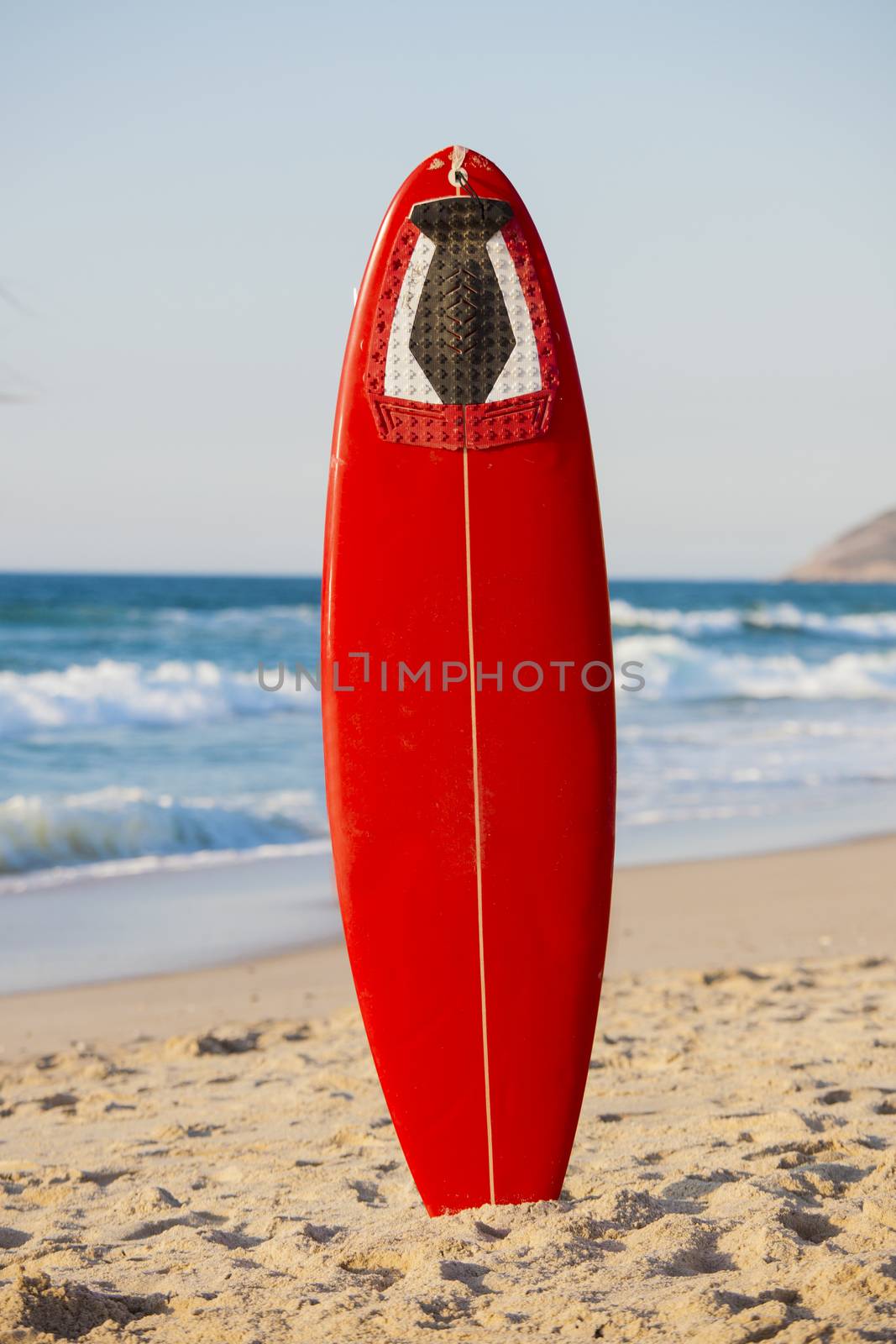 Red surfboard by Iko