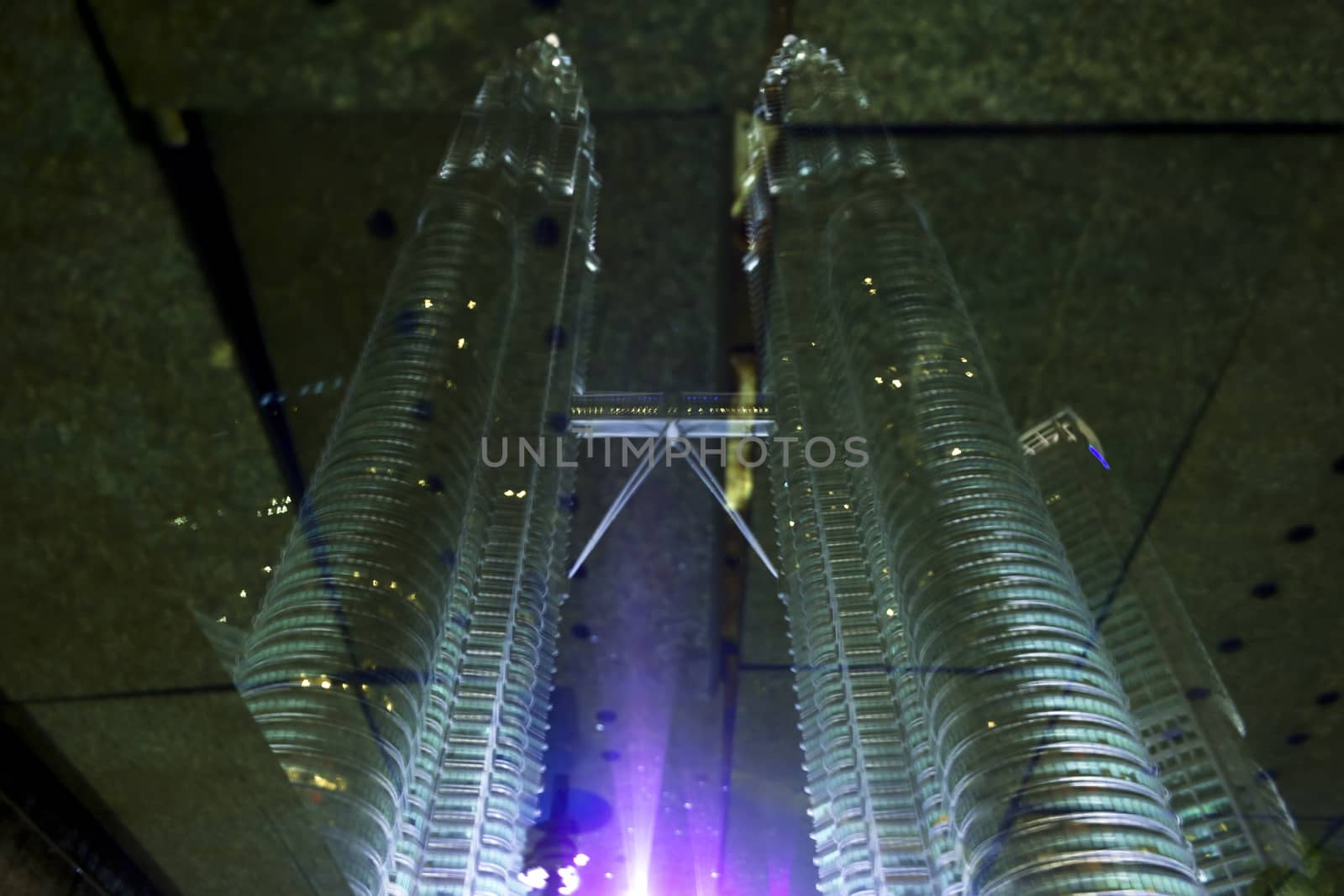 KL Reflections. Petronas Twin Towers. EDITORIAL
Kuala Lumpur, Malaysia, June 17 2014.