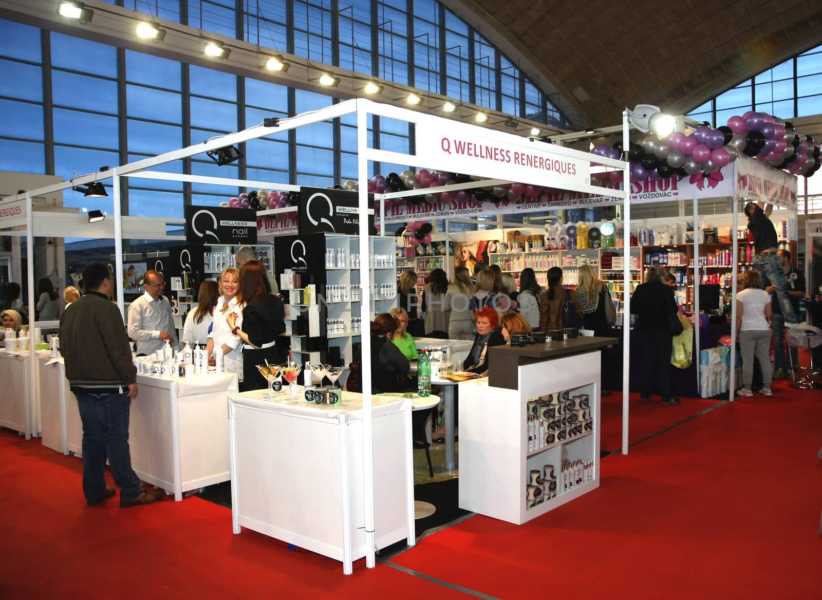 23th iinternational fair and congress of cosmetics, solarium, equipment, wellness, spa and hair care, the largest beauty fair in South-east Europe, The touch of Paris, 26th and 27th April 2014. Belgrade,Serbia