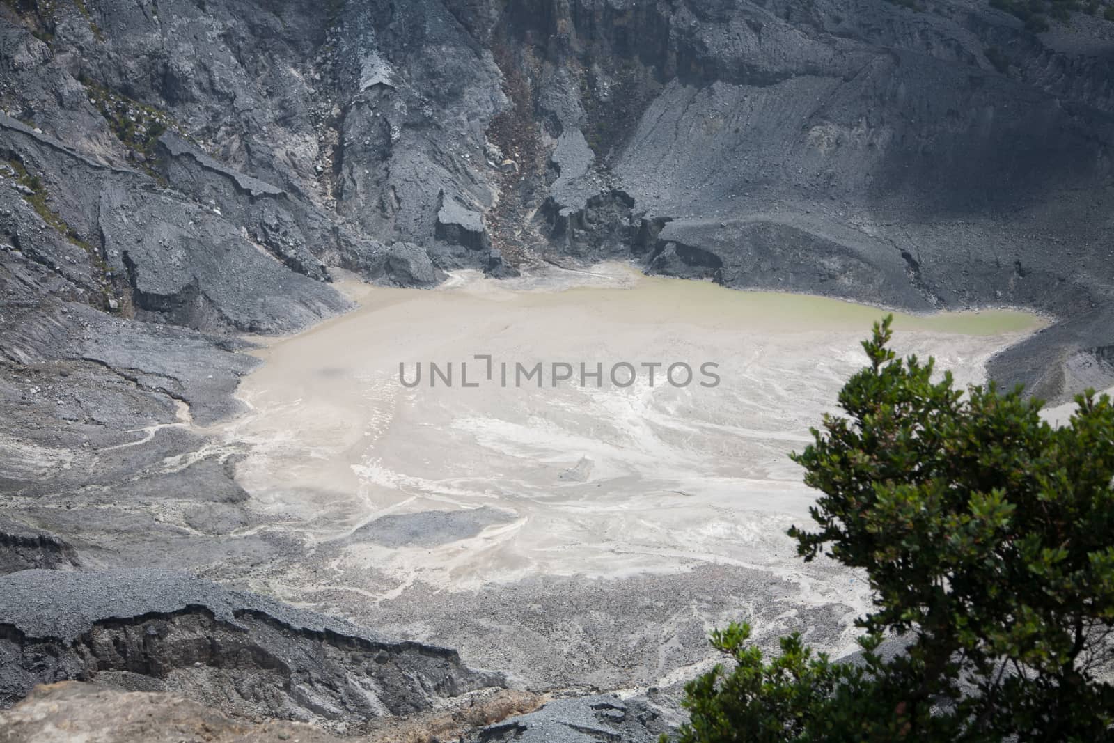 Old Indonesian volcano landscape by Lizard