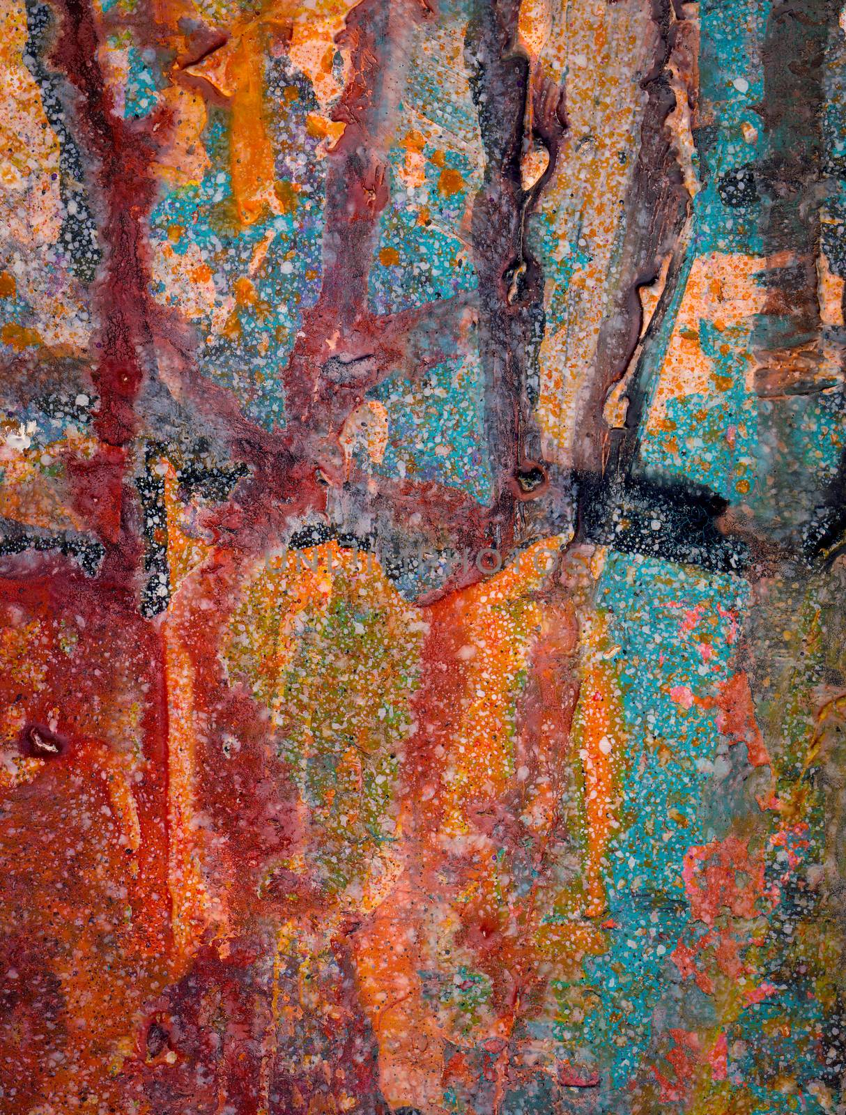 Abstract mixed media background or texture by Lizard