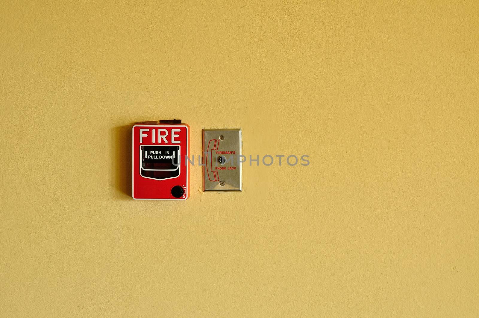 Fire Alarm switch by thampapon