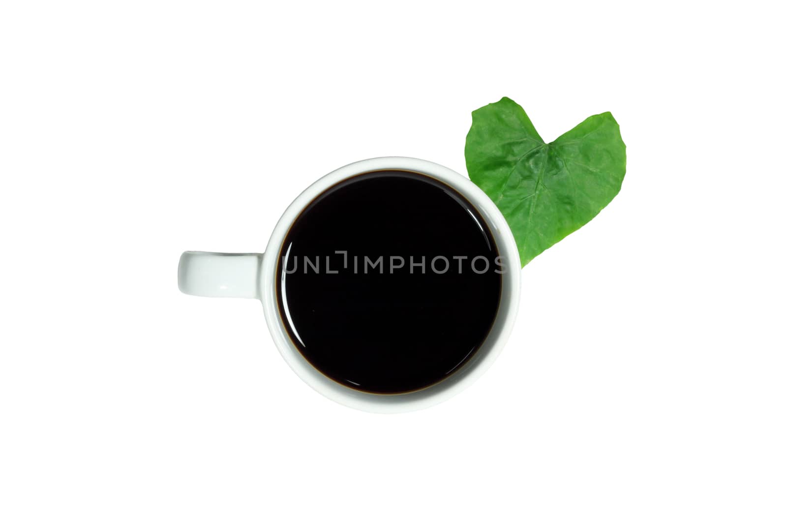 isolated on white background. Coffee cup
