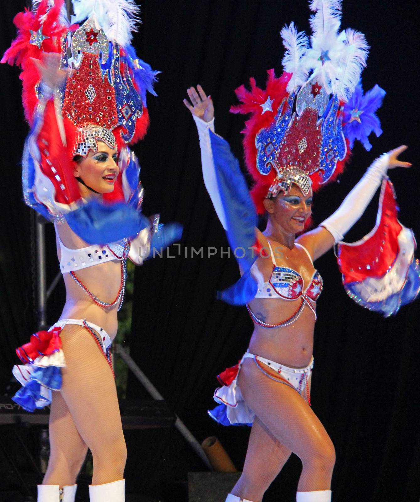 Entertainers performing on stage at a carnaval in Playa del Carmen, Mexico
08 Feb 2013
No model release
Editorial only