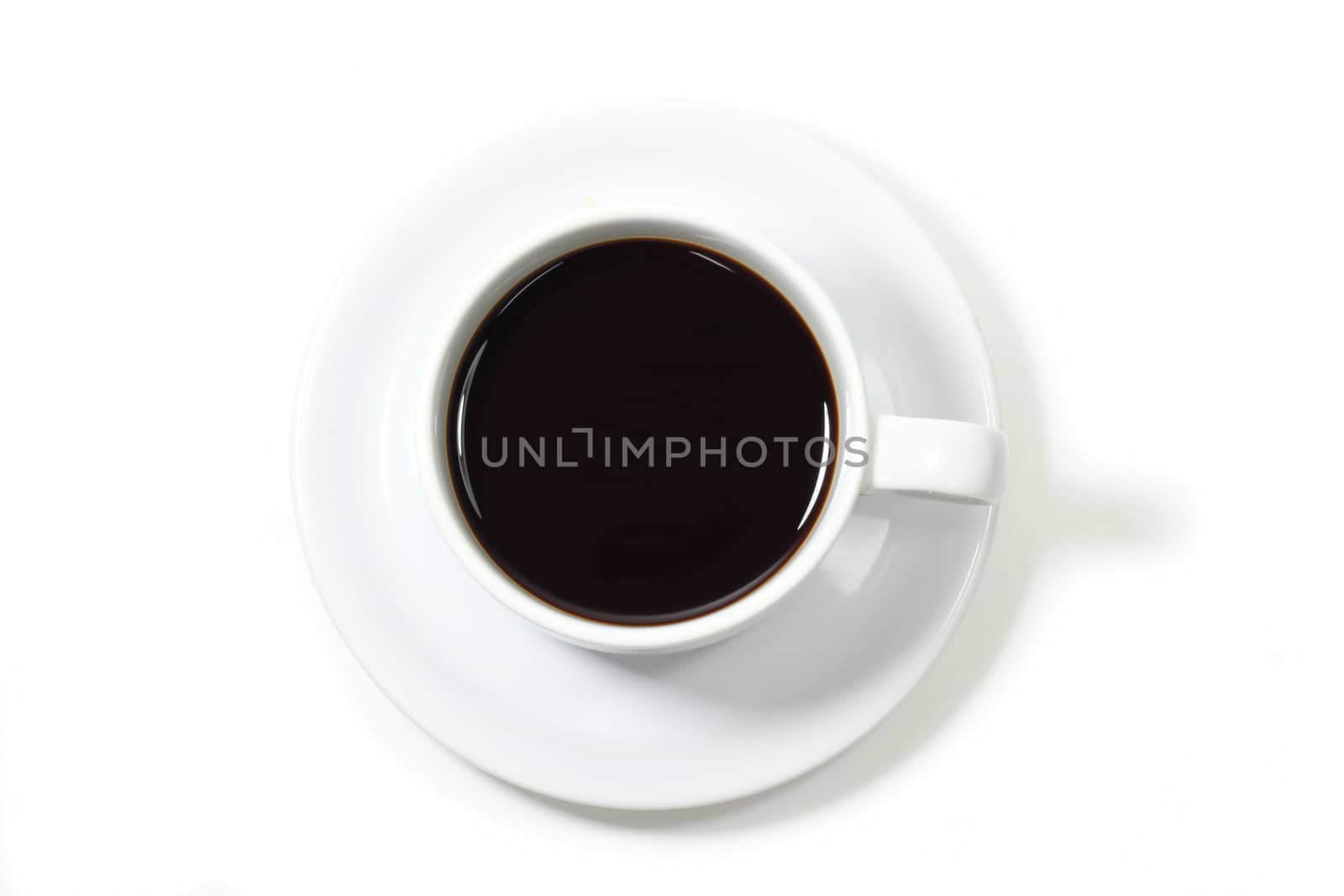 isolated on white background. Coffee cup