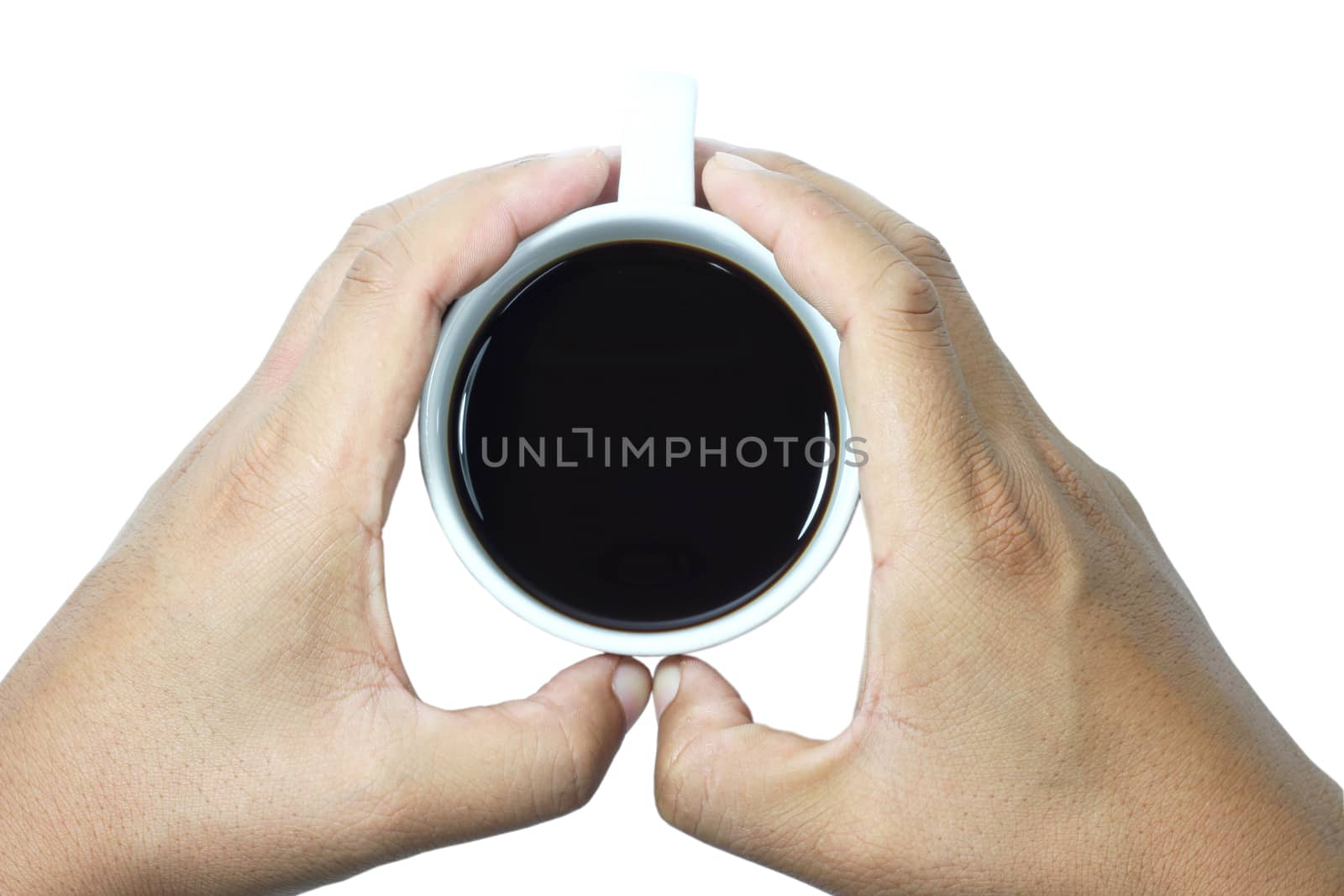 isolated on white background. Coffee cup by ZONETEEn