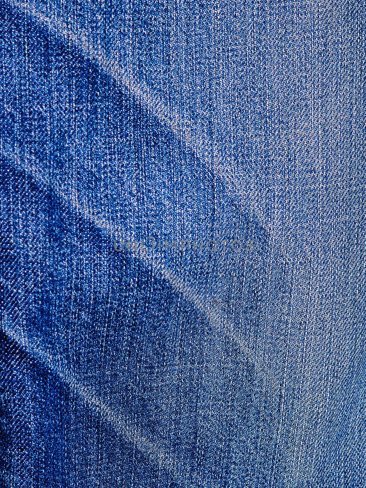 Blue denim jeans  by NuwatPhoto