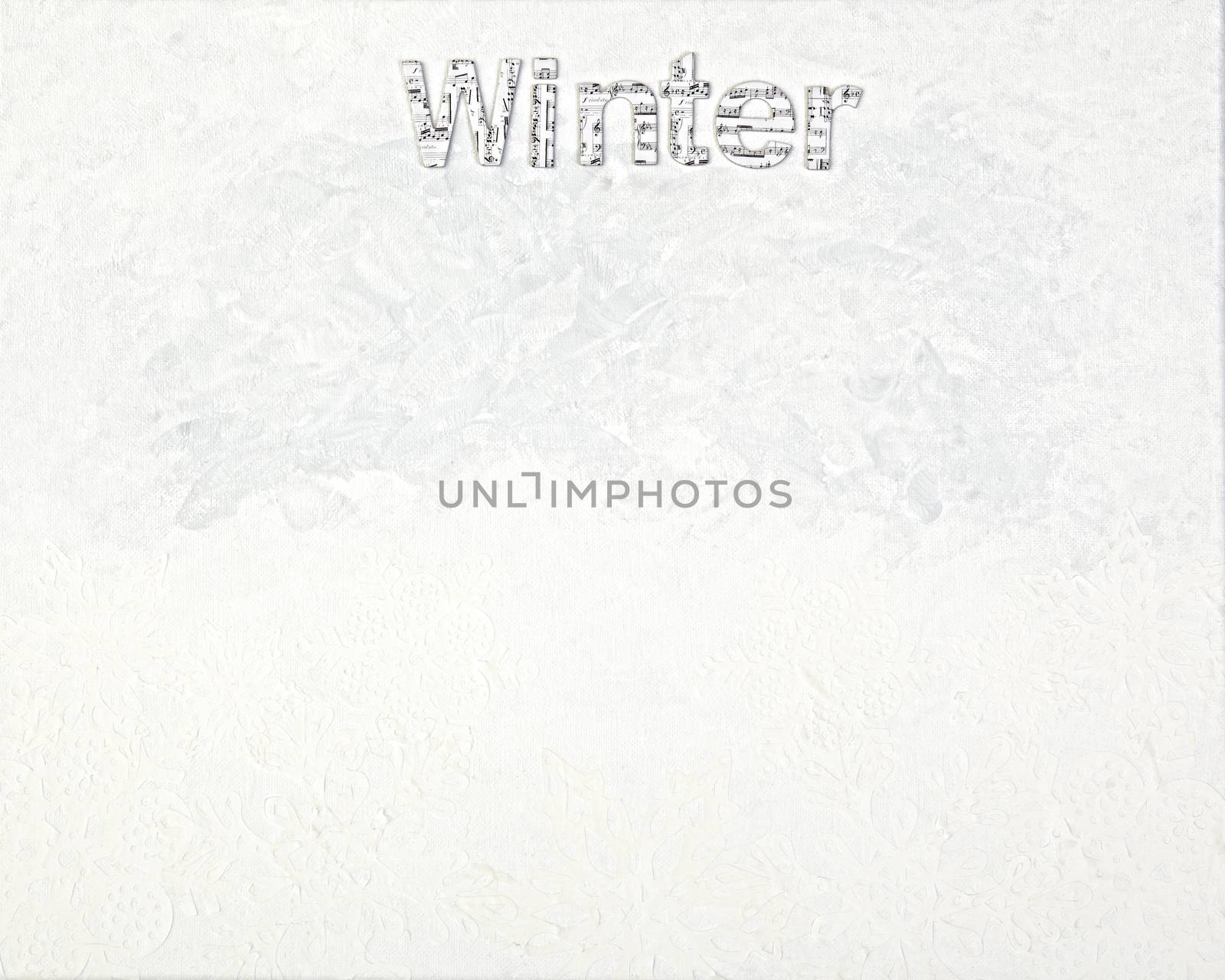 Musical Winter Texture by songbird839