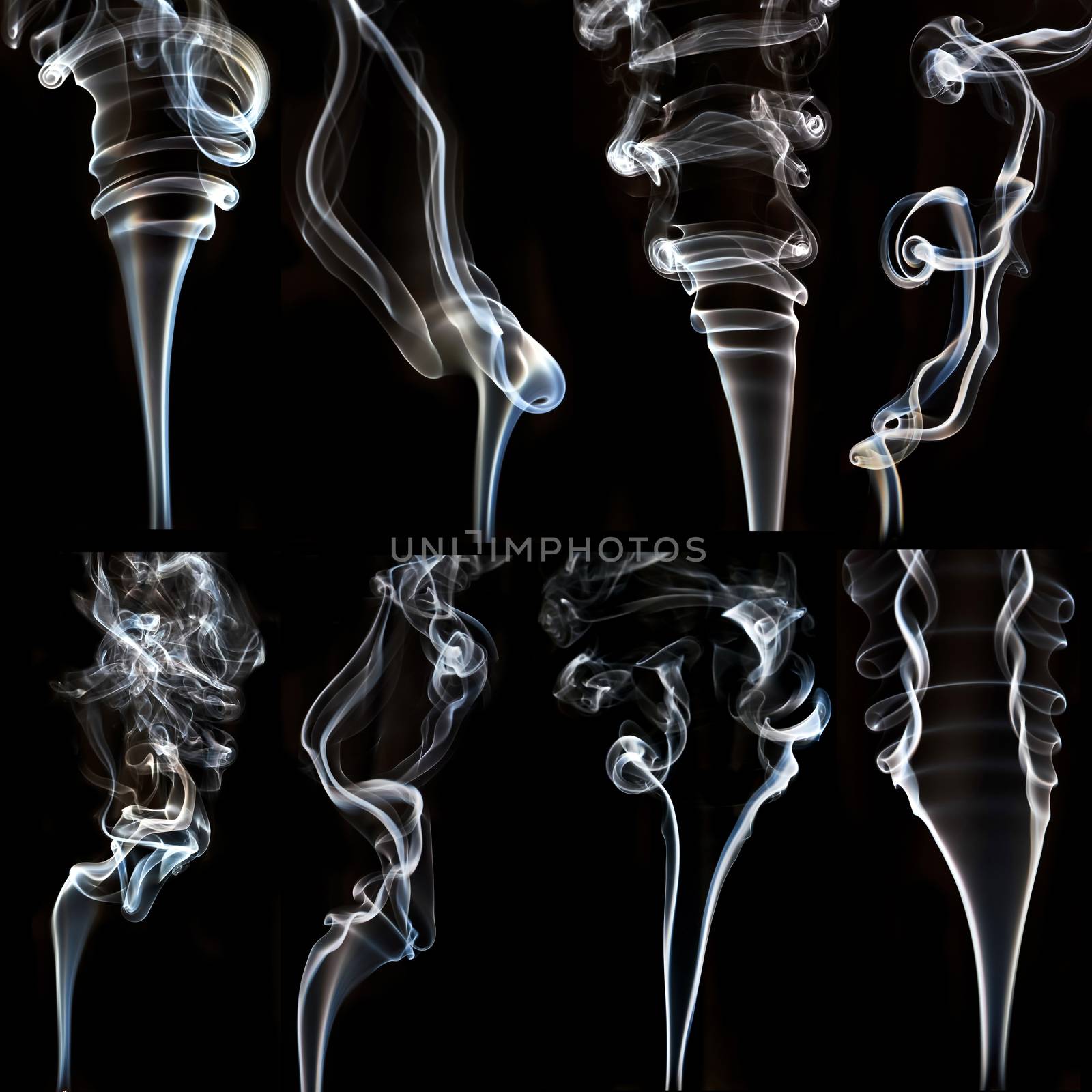 textured of incense smoke  by anankkml