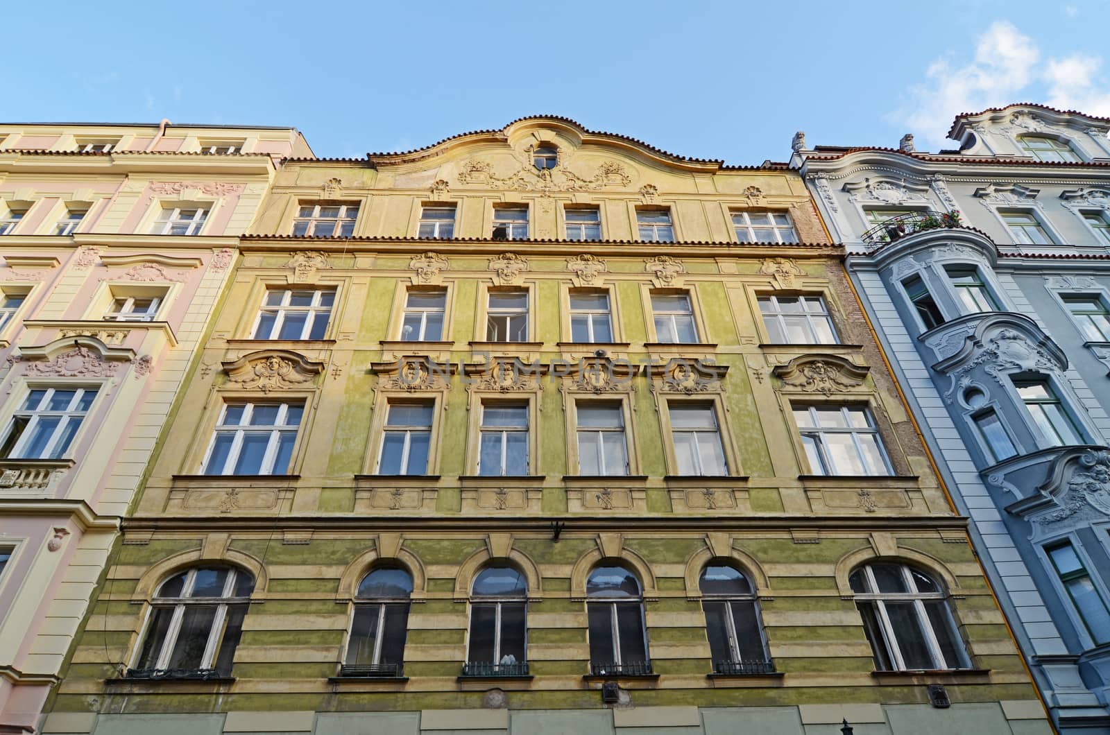 historical architecture in Prague