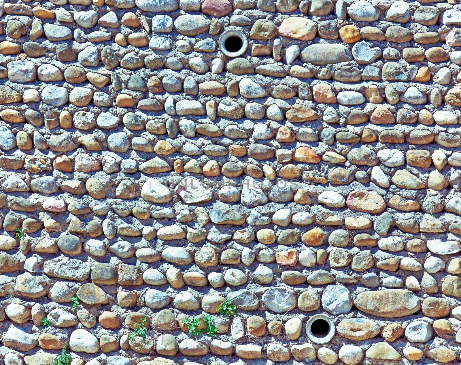 Background of stone wall texture photo 