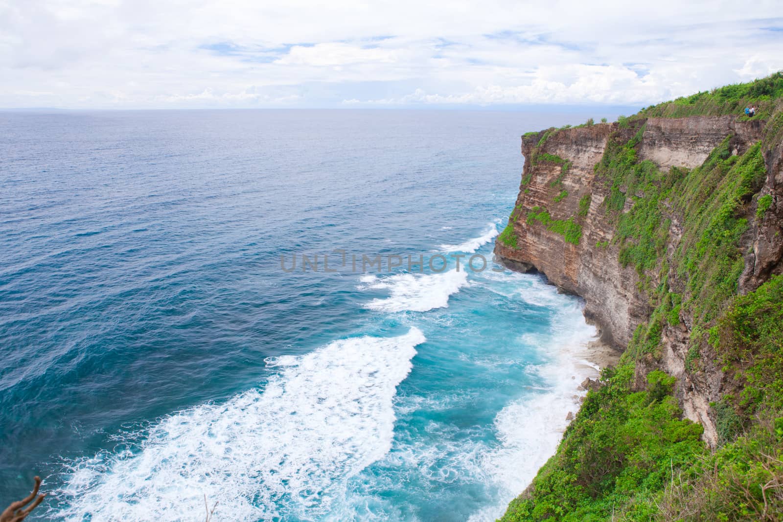 View of Pura Uluwatu temple in Bali island, Indonesia